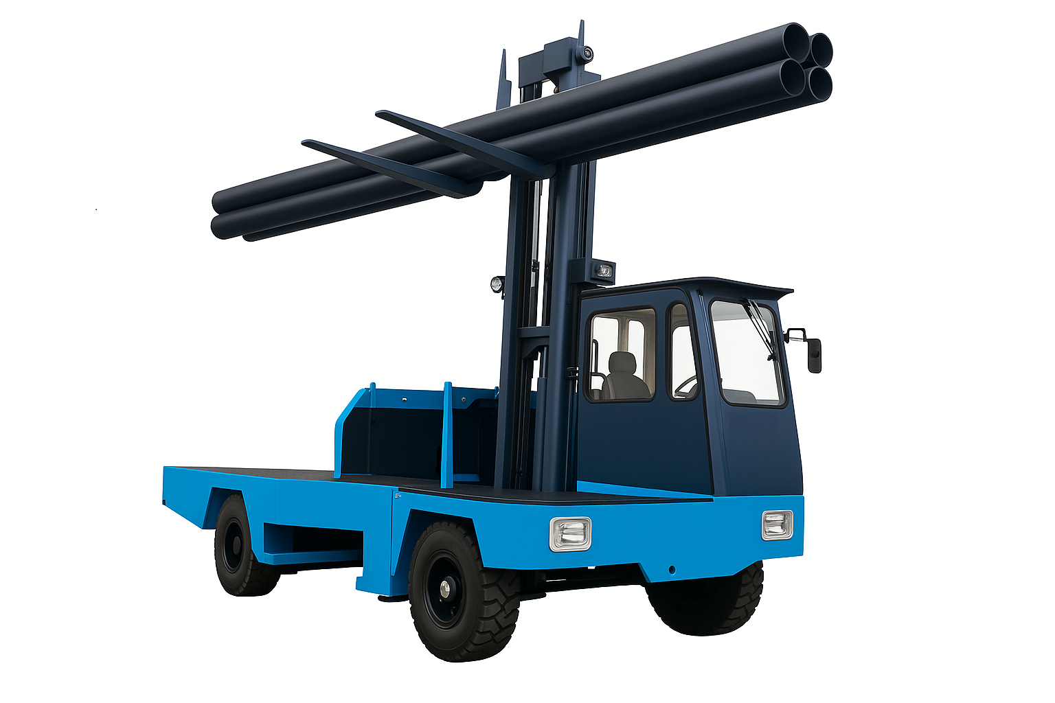 サイドフォークリフト（サイドローダー）の画像